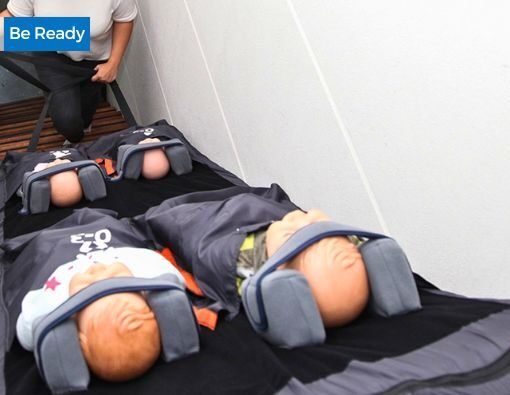 Infant evacuation equipment