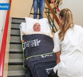 Evacuation equipment for hospitals